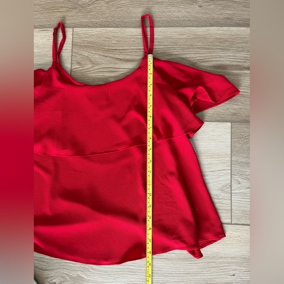 Bobeau Ruffle Top - Picture 7 of 7